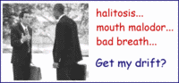 Send someone a 'You have bad breath' postcard!