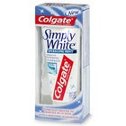 Colgate Simply White toothpaste.