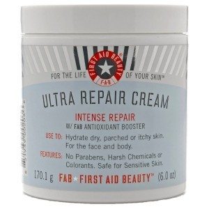 first aid beauty ultra repair cream is a great lotion for dry skin