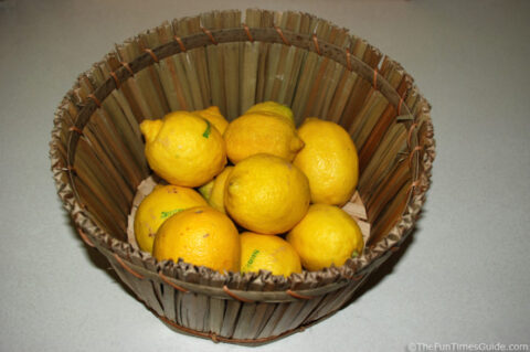 basket of lemons