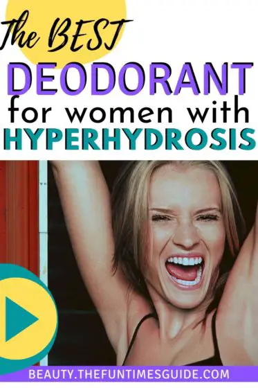 See what I've found to be the BEST deodorant for women with Hyperhidrosis like me!